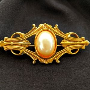 Pearlized Brooch 3" Matched Earrings SOLD SEPARATELY (See Pics)